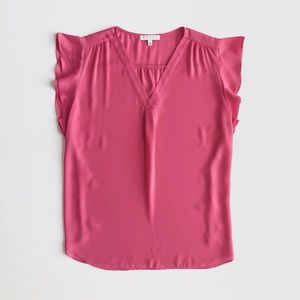 Ladies CHAUS Pink Blouse: Size L